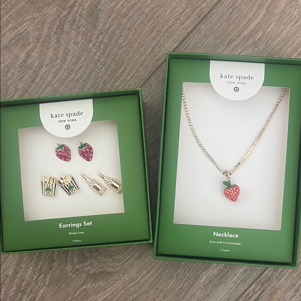 Kate Spade x Target Strawberry Fries Set
